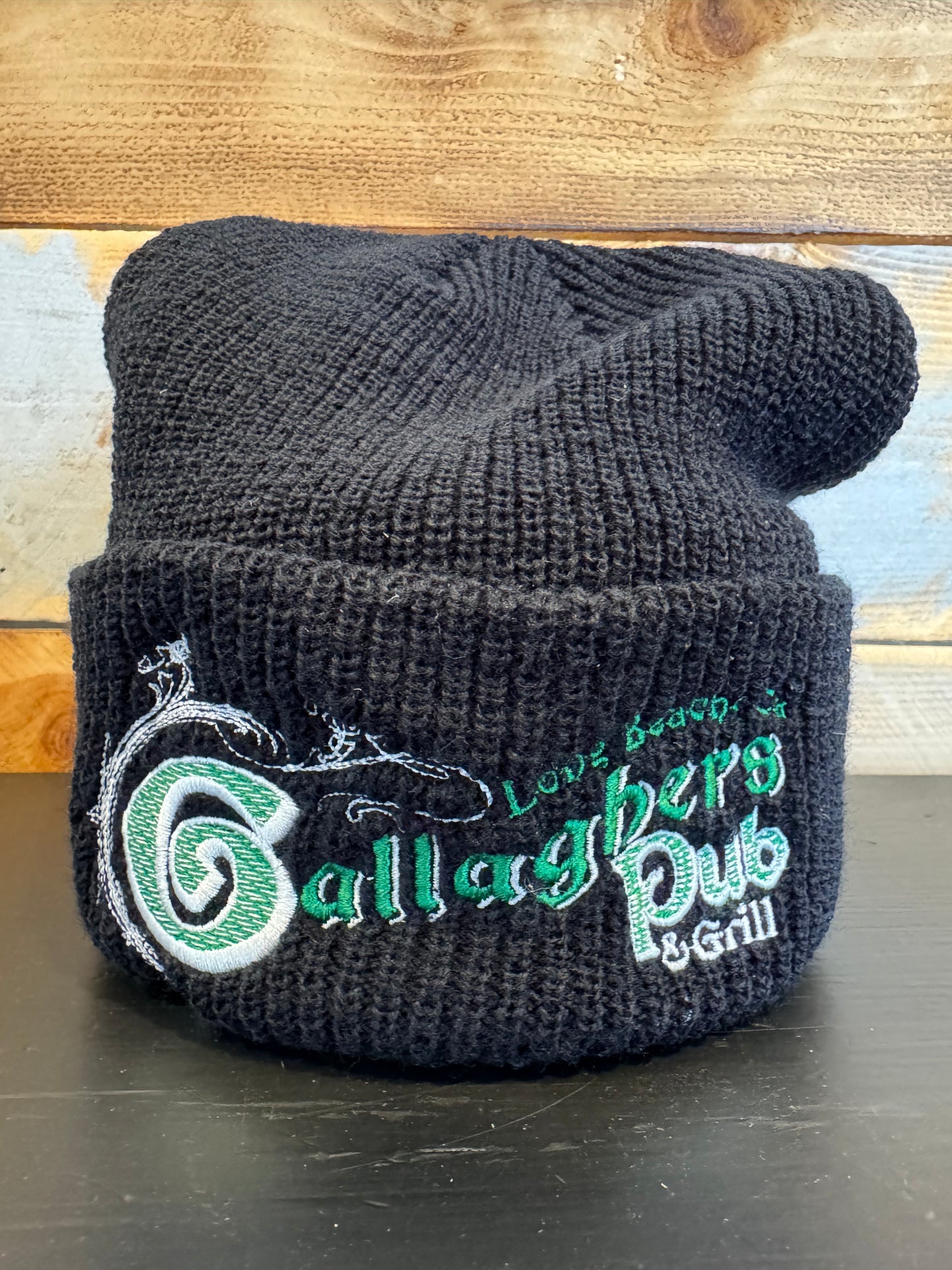 Gallagher's Pub Long Beach Beanie- Black