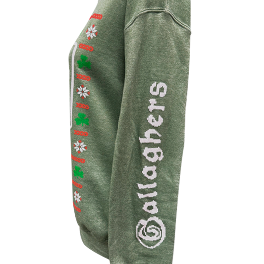 Gallagher's Pub Irish Exit Ugly Christmas Sweater