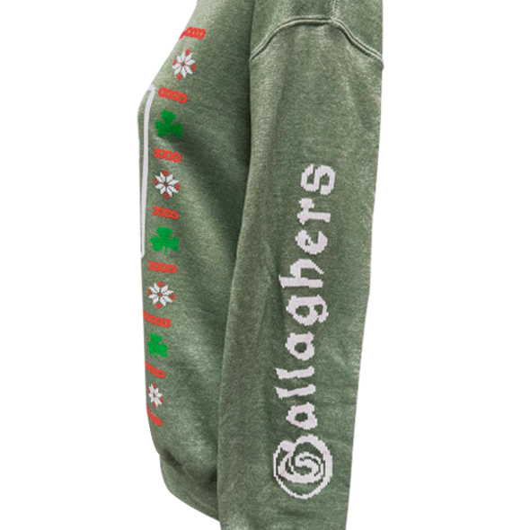 Gallagher's Pub Irish Exit Ugly Christmas Sweater
